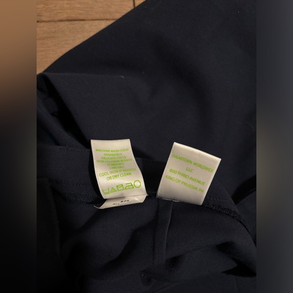 Like New Lilly Pullitzer Navy Straight Leg Pants - Picture 2 of 5